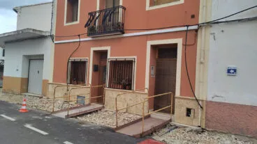 Cambio de tuberías en La Vall de Gallinera