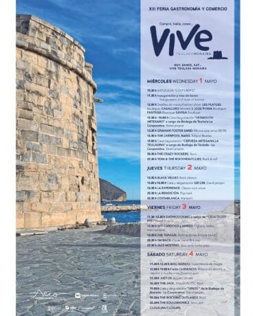 Cartel de Vive Teulada Moraira