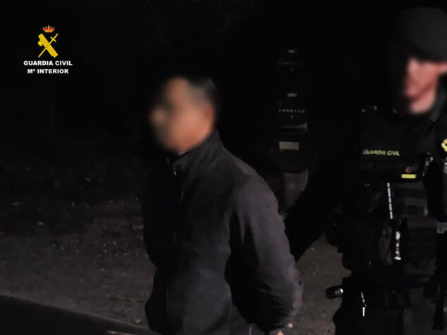 Imagen: Detenido por la Guardia Civil de Calp el hombre buscado desde Hungría