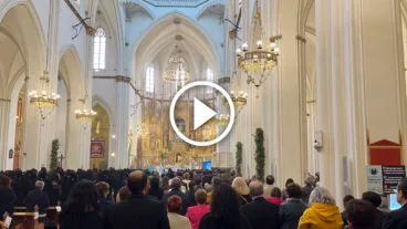 Dia del Riberer en Benissa dentro de la Basílica Puríssima Xiqueta i Sant Pere Apòstol