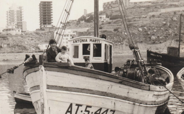 Imagen: Embarcación de la centenaria Cofradía de Pescadores de Calp