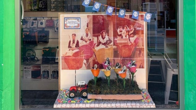escaparate del 1o premio del concurso de escaparates de las fiestas de la purissima xiqueta 2024 de benissa