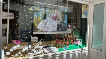 Escaparate del 2º premio del concurso de escaparates de las fiestas de la Puríssima Xiqueta 2024 de Benissa