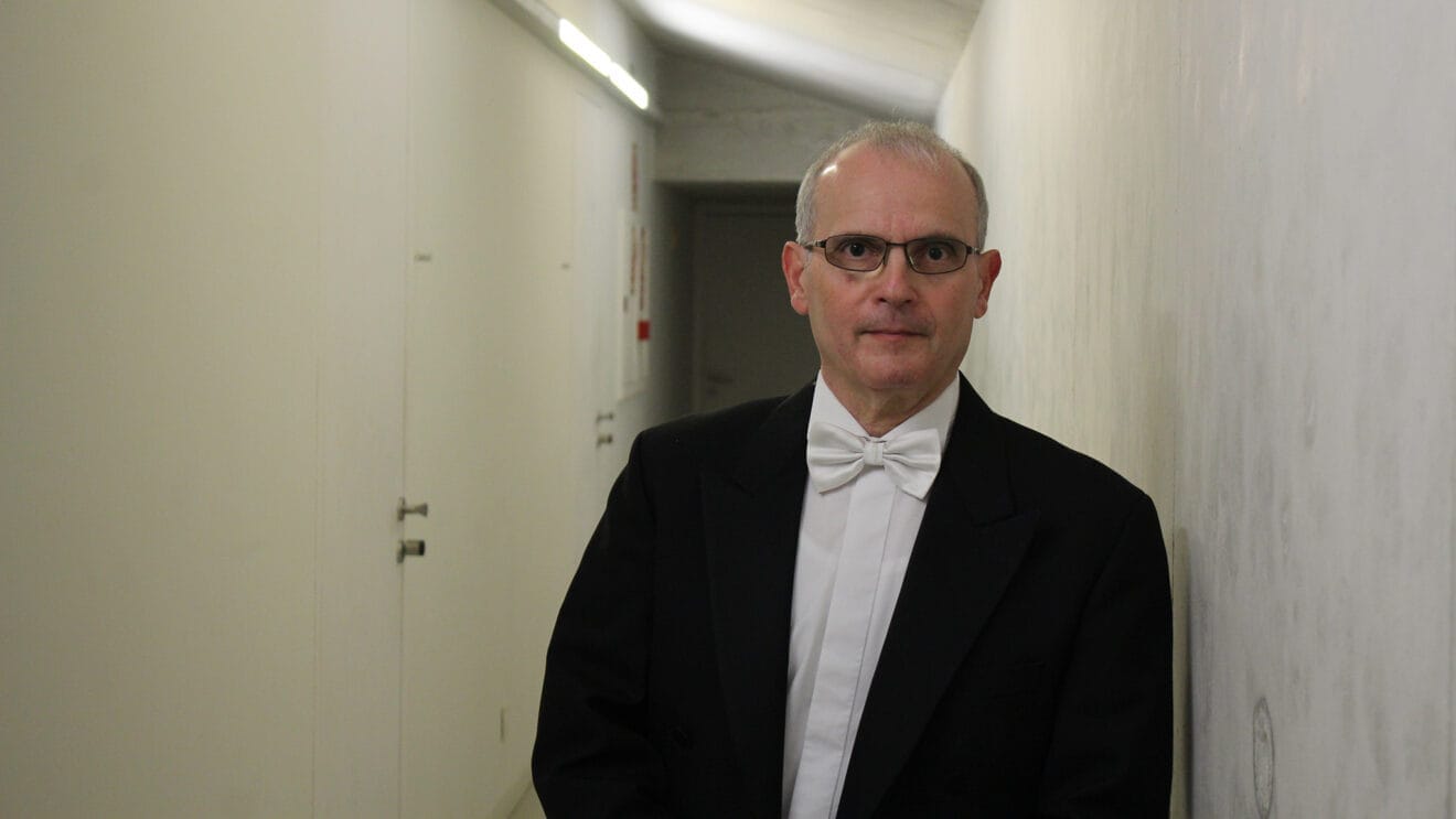 Francesc Estévez, clavecinista y director de la Orquesta de la Marina Alta