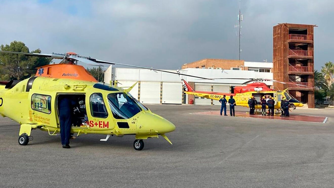 Helicópteros de emergencias (archivo)