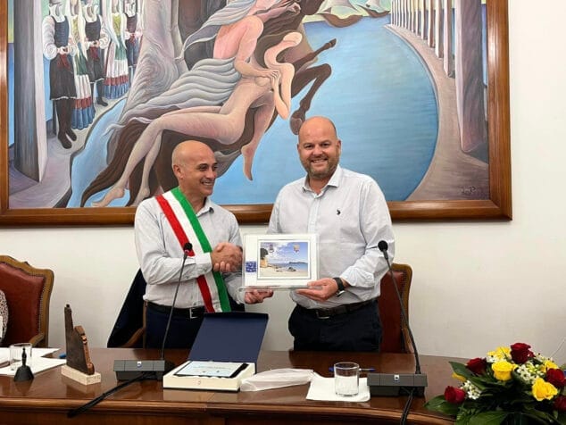 Imagen: Hermanamiento de Teulada (Italia) y Teulada (España)