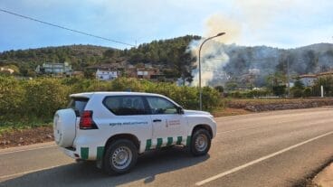 Incendio en Pedreguer
