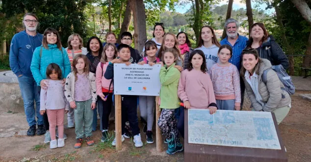 Imagen: Intercambio escolar de la Vall de Gallinera en Puigpunyent