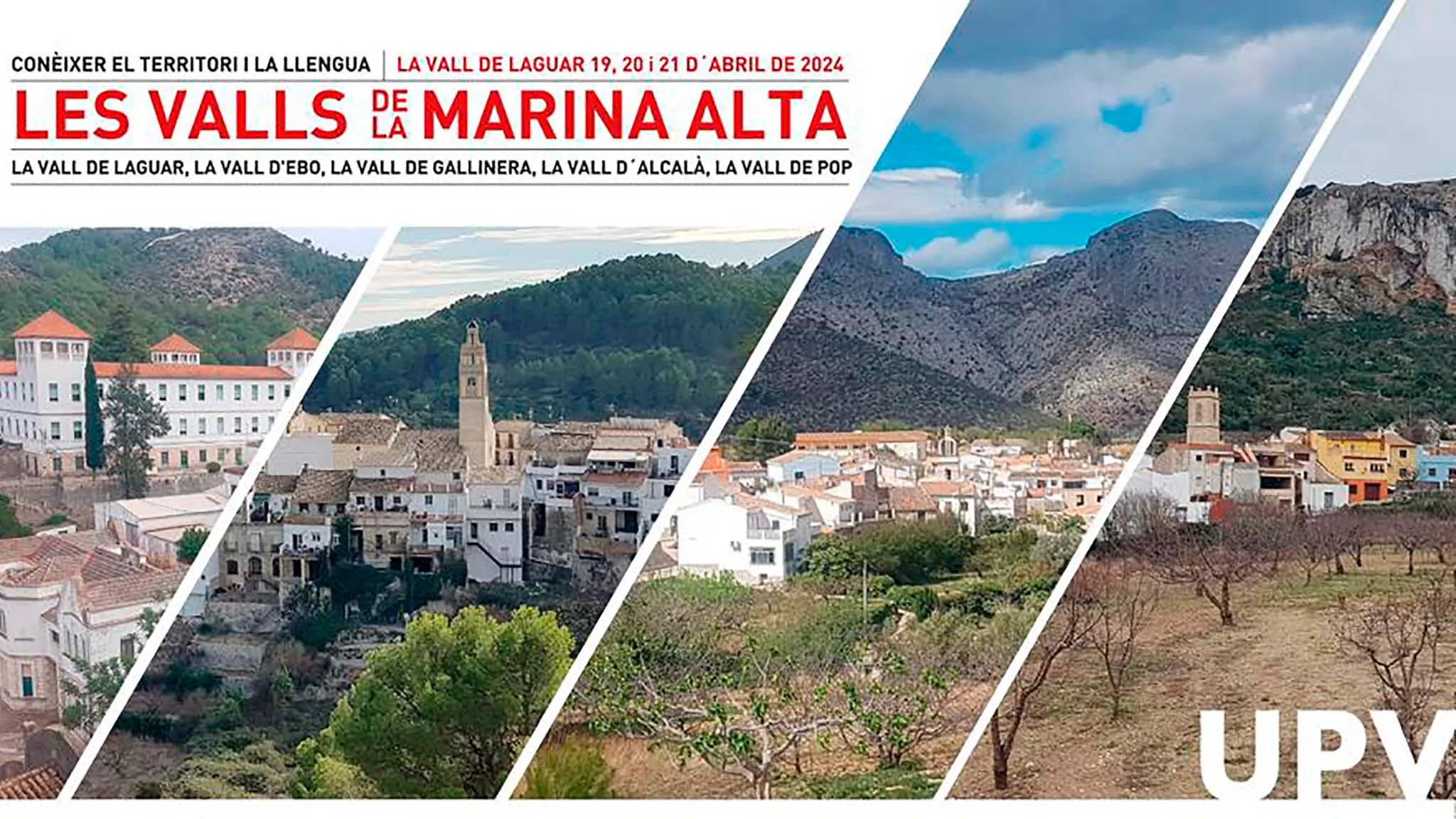 jornadas coneixer el territori i la llengua de la universidad politecnica de valencia upv en la vall de laguar