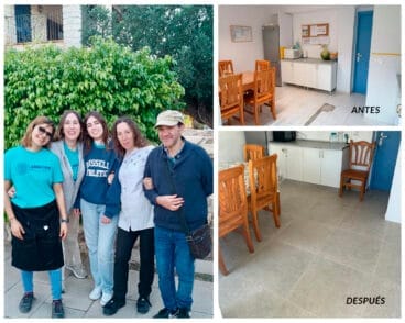 La Vivienda Tutelada Cervantes de AMADEM estrena nuevo suelo en su cuarto aniversario