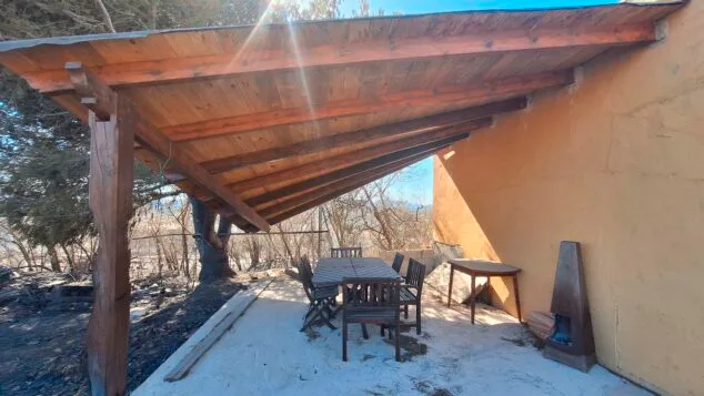 Imagen: Parte del terreno afectado por el incendio de Teulada
