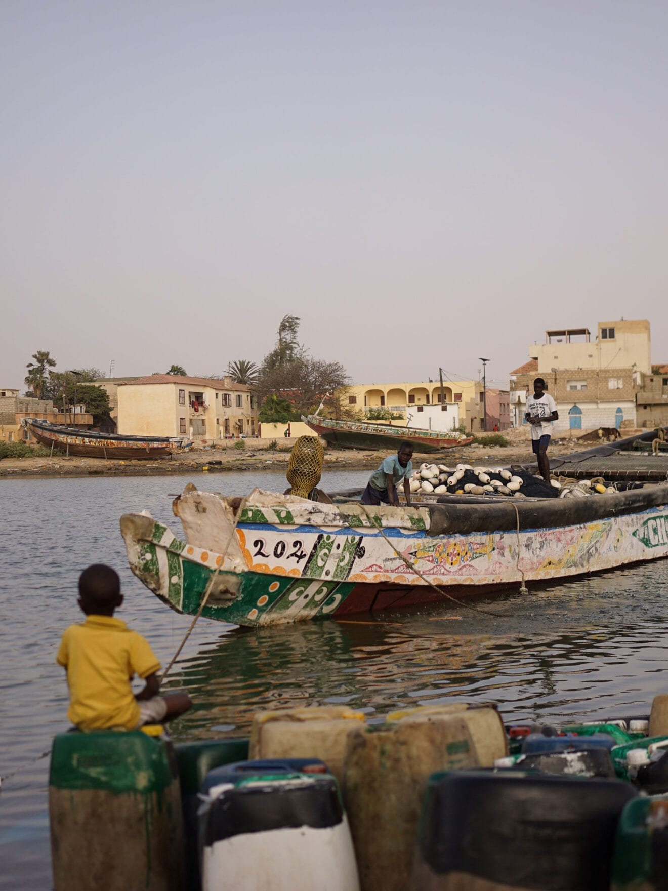 Pescadores en Saint-Louis - Foto Xavi Escrivà Durà