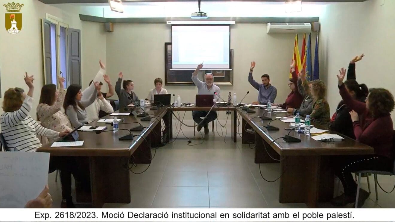 Pleno ordinario de abril en Pedreguer
