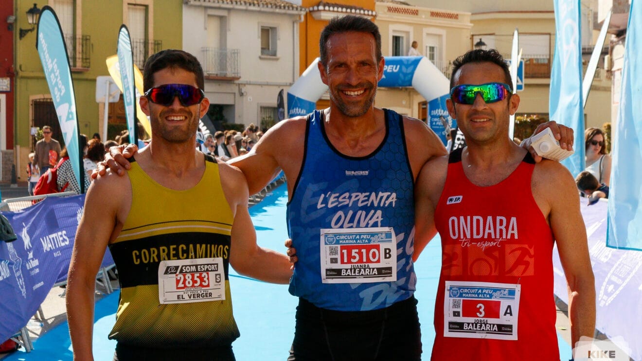 Podio absoluto masculino El Verger destacada