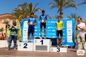 Podio Cadete masculino El Verger