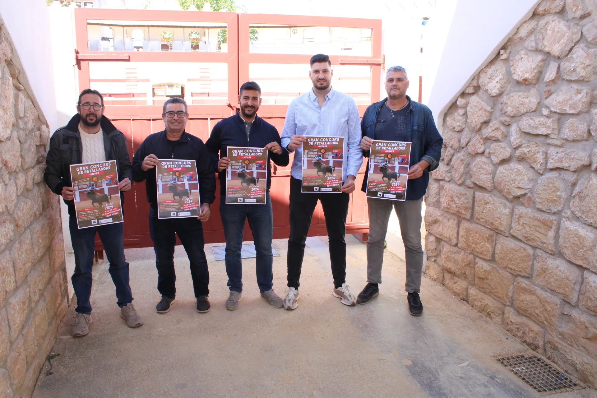 presentacion del cartel del concurso de recortadores de sant jaume ondara