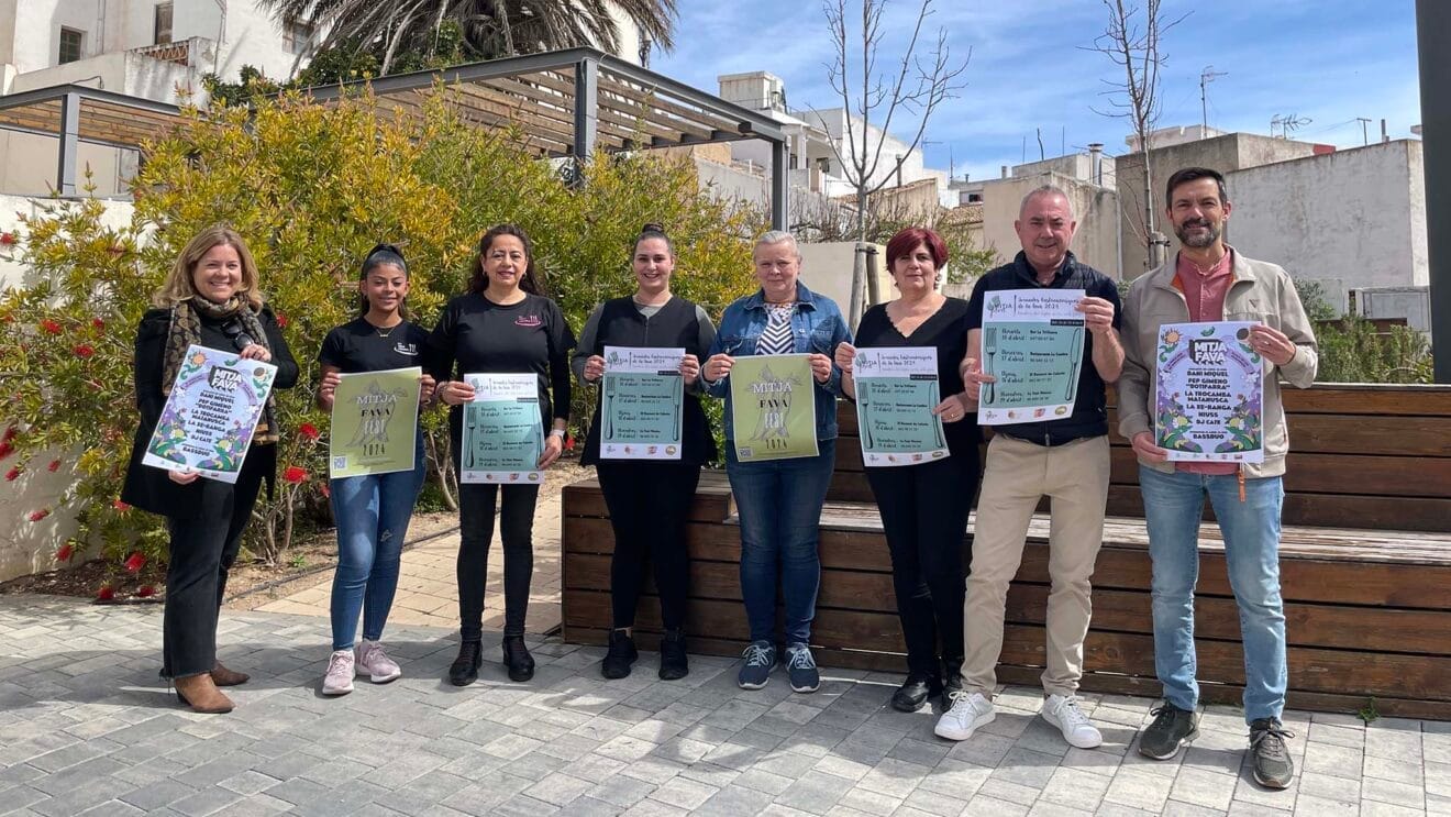 Presentación del MitjaFava Fest de Benitatxell en 2024