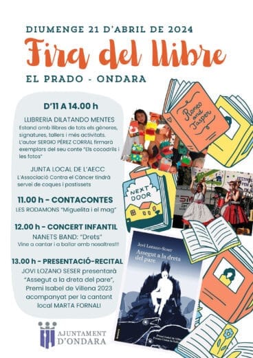 Programa de la Feria del Libro de Ondara