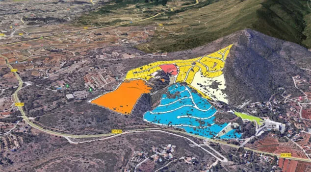 Imagen: Proyecto del PAI Medina en Llíber