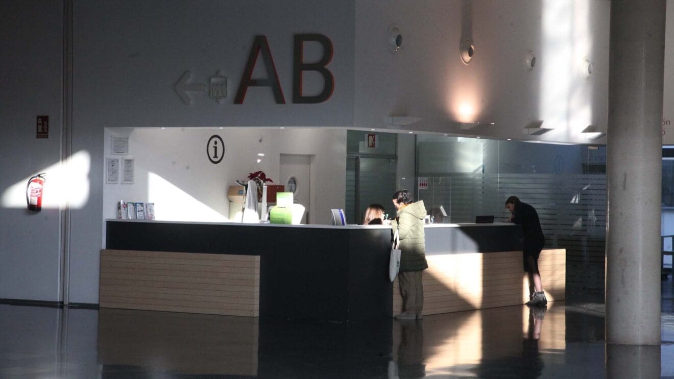 Recepción del Hospital de Dénia