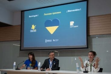 Sanitarios ucranianos en Dénia