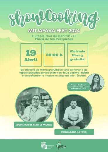 Showcooking de Miquel Ruiz y Fran Burgos