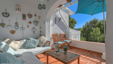 Una terraza ideal para relajarte