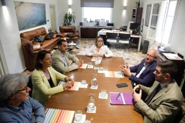 Alcaldes de La Marina y La Safor se reunen en Dénia