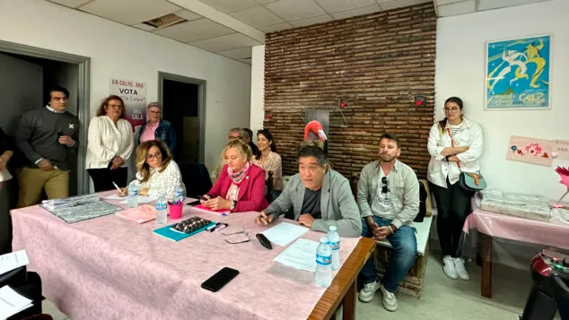 Somos Calpe renueva su Ejecutiva y los órganos de control interno del partido 2 Imagen: Asamblea Extraordinaria de Somos Calpe en mayo de 2024