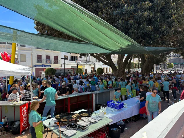 barra y ambiente del dia de les anyades de benissa este 2024