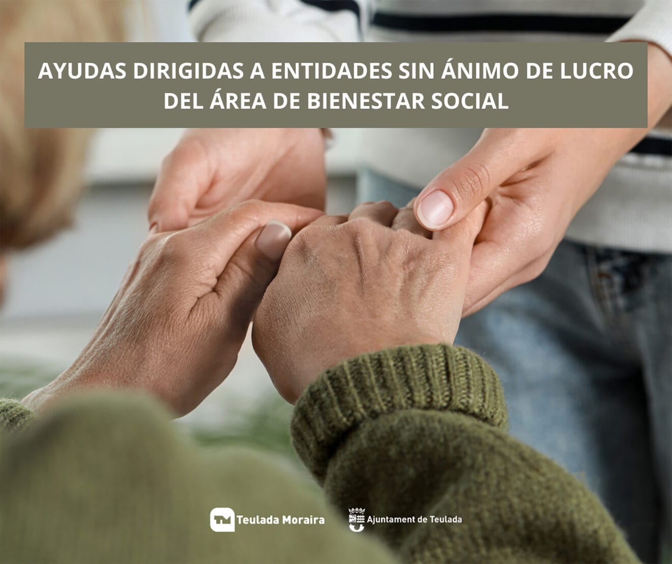 Cartel de las ayudas sociales