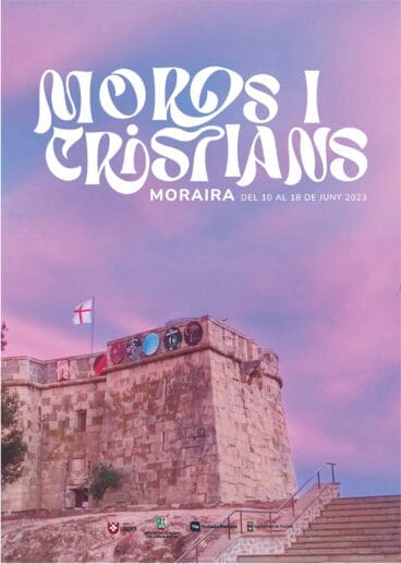 Cartel de los Moros i Cristians de Moraira 2023