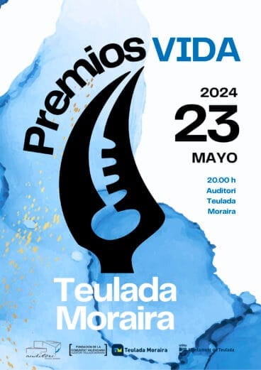 Cartel de los primeros Premios Vida Teulada Moraira