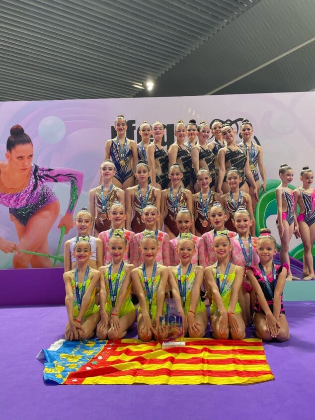 Imagen: Conjunto Benjamín del CG Les Marines de Calp