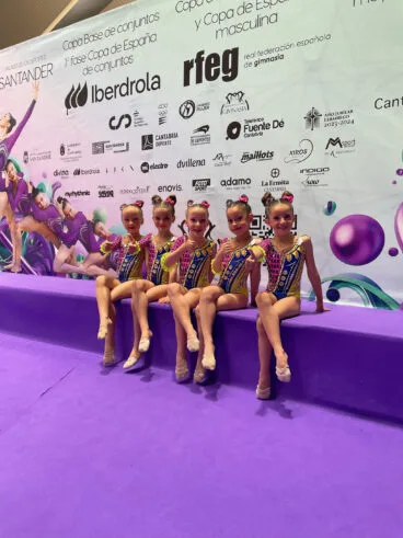 Conjunto Benjamín del CG Les Marines de Calp en Santander