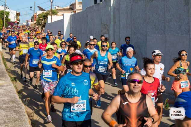 Imagen: Corredores en la Volta Popular a Jesús Pobre