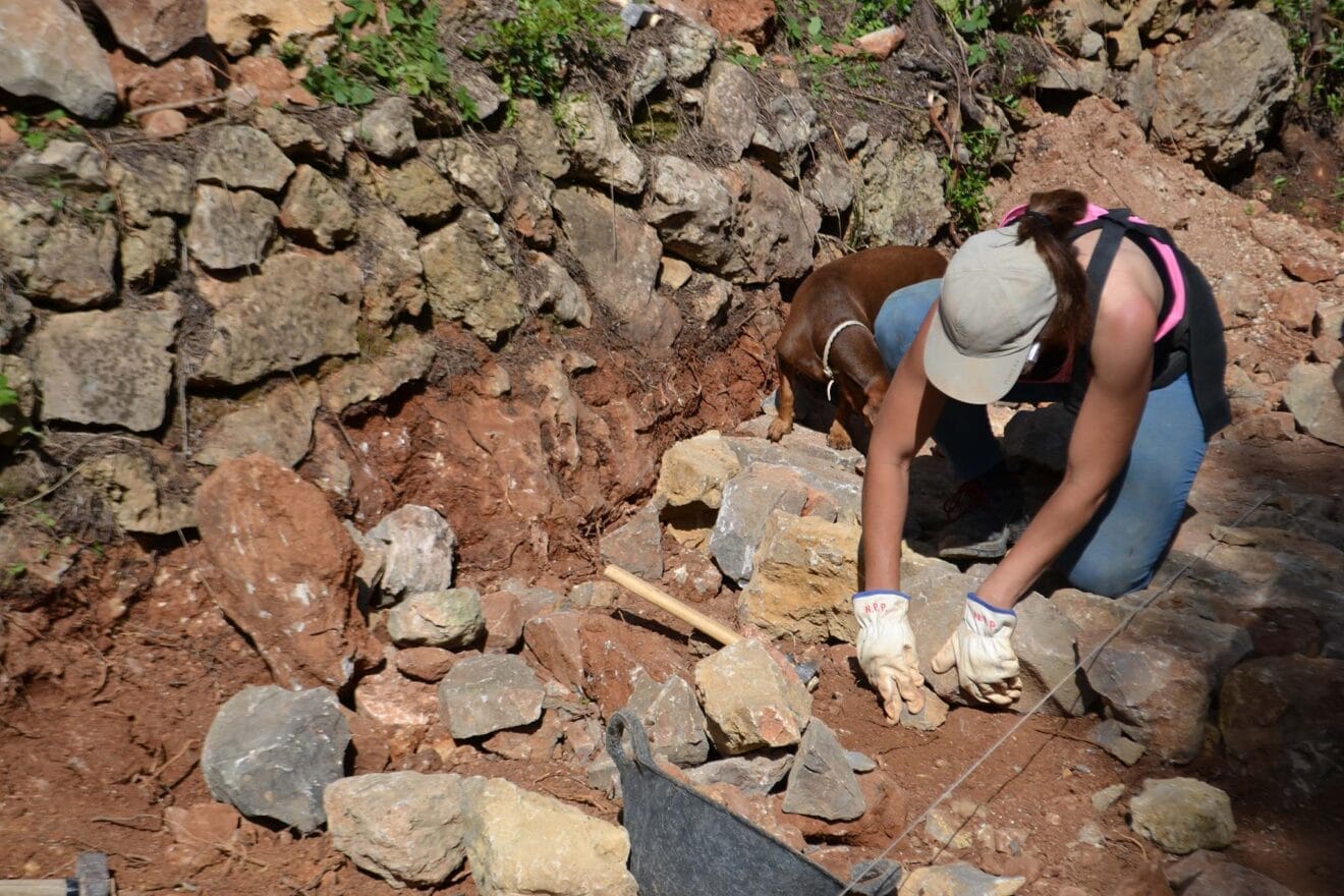 Curso de piedra seca en Pego