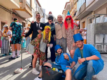 Disfraces en las fiestas de la Rosa de Benitatxell 2024 05