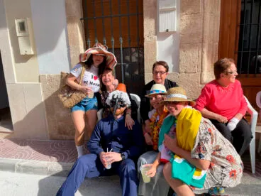 Disfraces en las fiestas de la Rosa de Benitatxell 2024 06