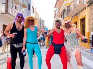 Disfraces en las fiestas de la Rosa de Benitatxell 2024 08