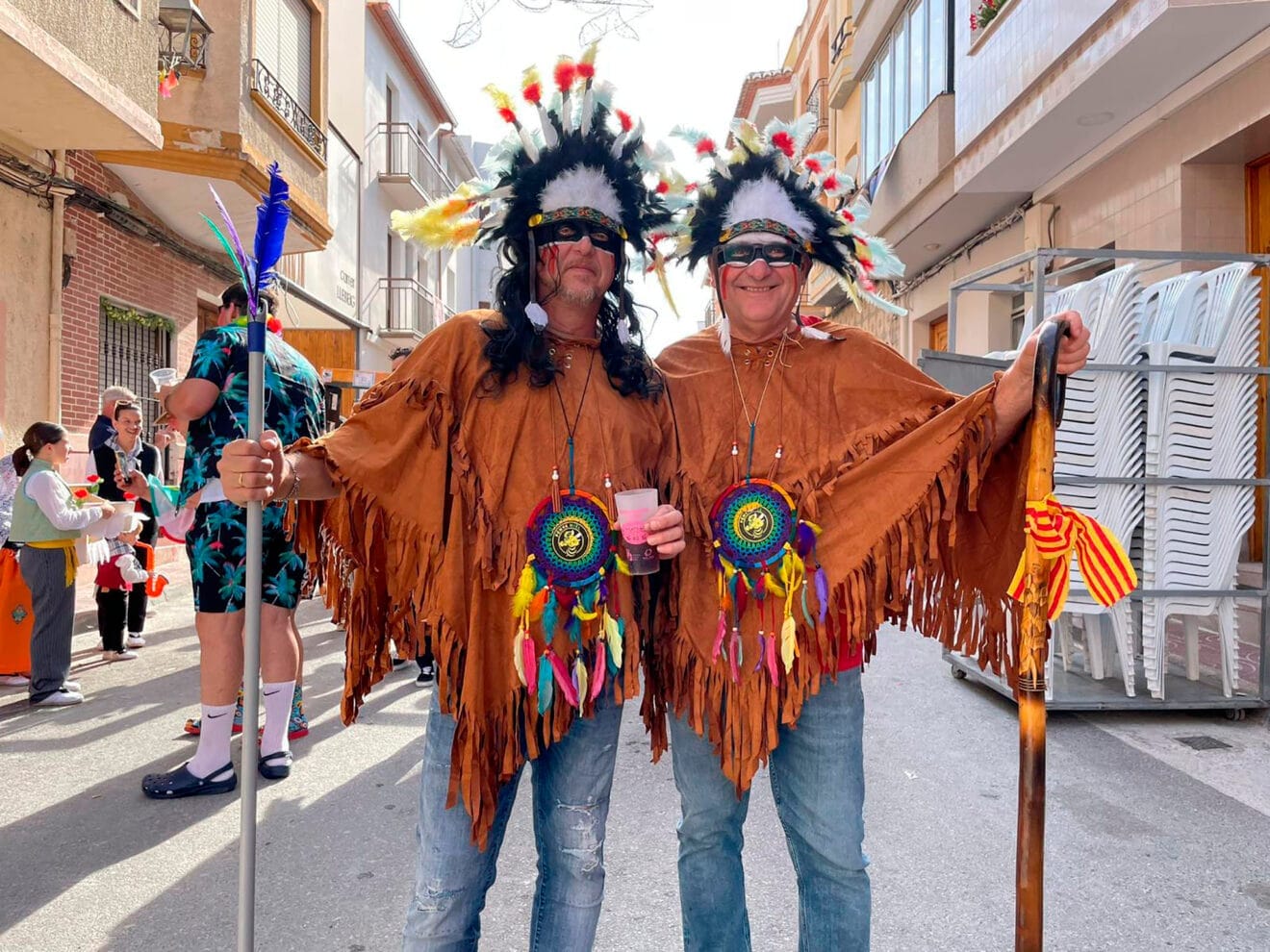 Disfraces en las fiestas de la Rosa de Benitatxell 2024 11