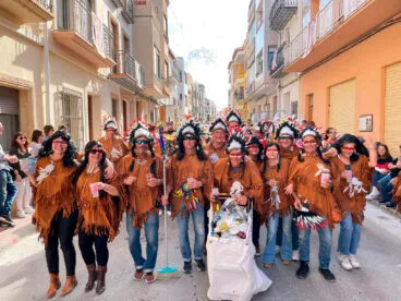 Disfraces en las fiestas de la Rosa de Benitatxell 2024 41