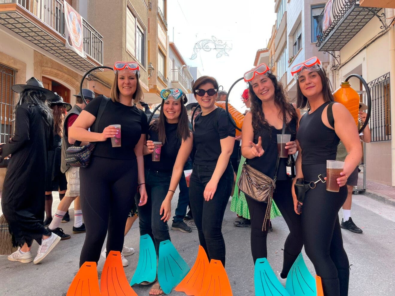 Disfraces en las fiestas de la Rosa de Benitatxell 2024 58