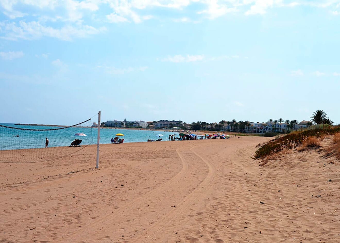 Dunas de la playa dels Molins de Dénia