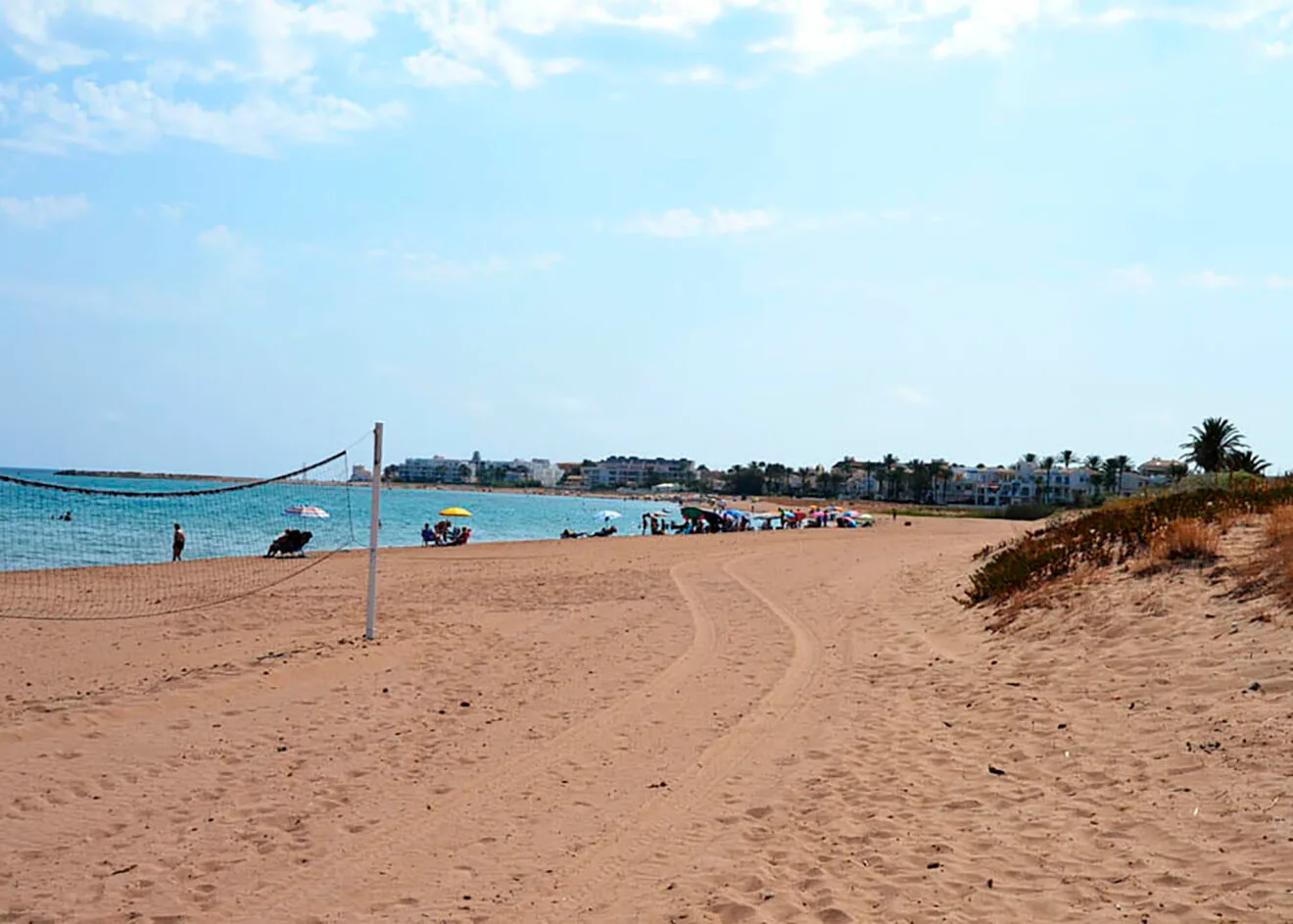 Dunas de la playa dels Molins de Dénia