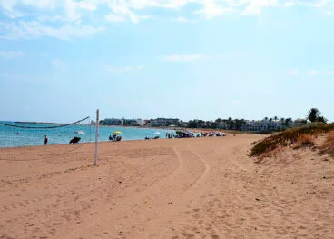 Dunas de la playa dels Molins de Dénia