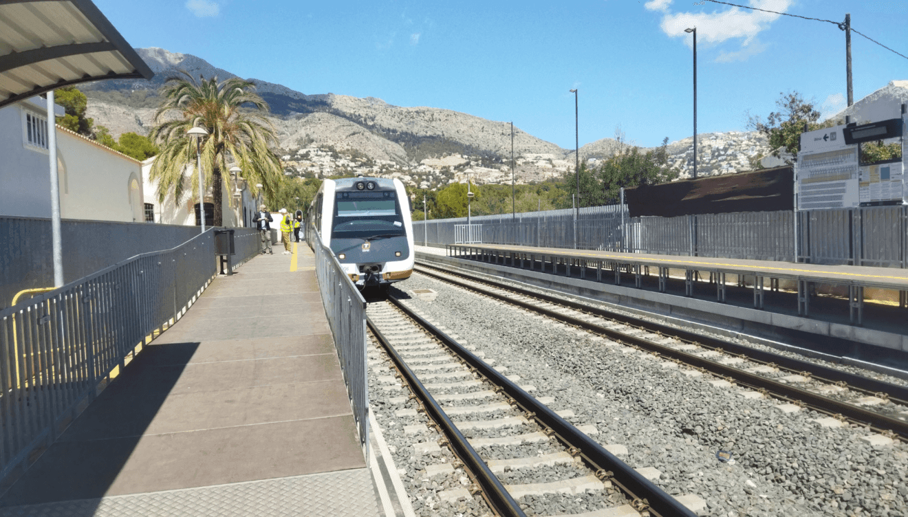 Estación de Calp de la Línea 9 de TRAM