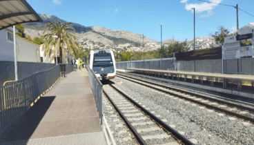 Estación de Calp de la Línea 9 de TRAM