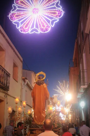 Fiestas patronales en Benigembla. Ayuntamiento de Vall de Pop.
