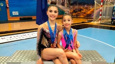 gimnastas del club gimnasia calpe en benidorm